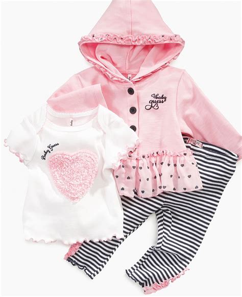 guess baby girls loungewear|guess faux fur baby girl.